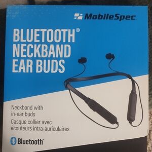 5 For $25 Black Bluetooth Neckband Earbuds